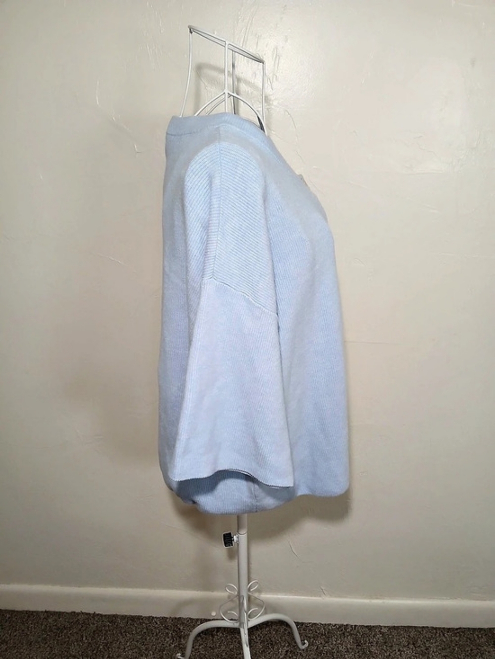 Wild Fable Blue Ribbed Button-Front Cardigan XL NWT - Picture 6 of 9
